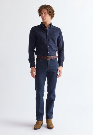 Wrangler STRUCTURED BELT - Gürtel - braun