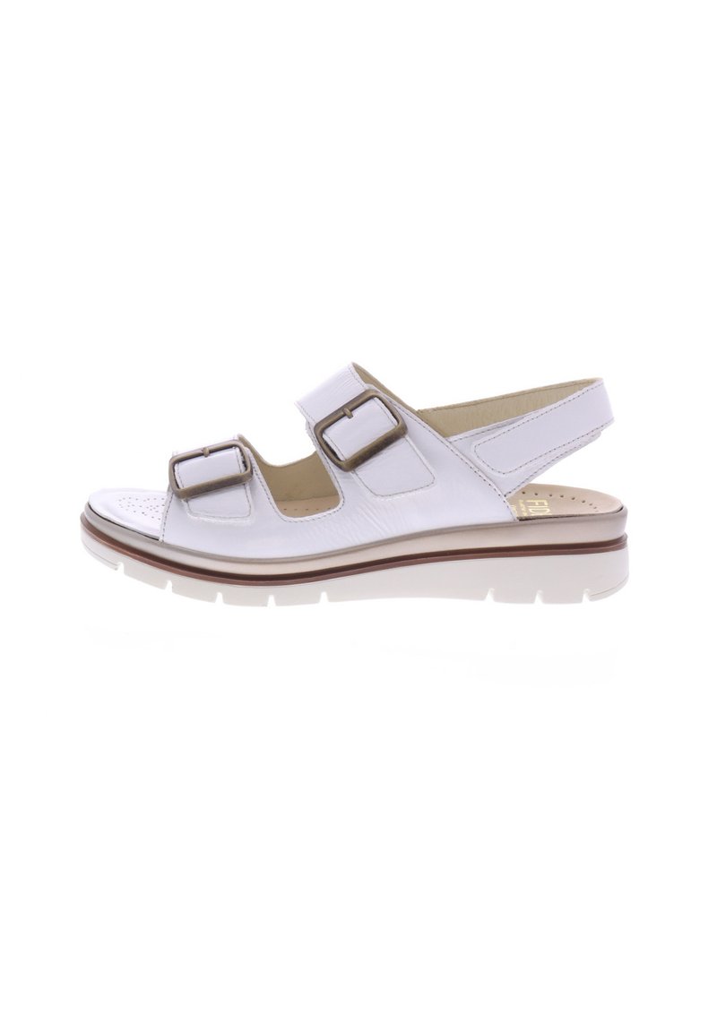 Fidelio GLORY G - Wedge sandals - bianco