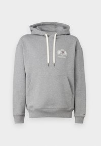 SMALL CREST HOODY - Sweatshirt - medium grey