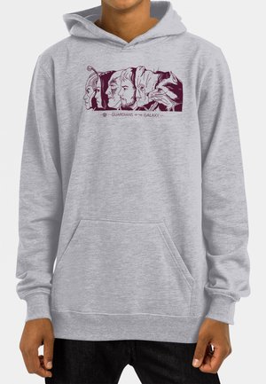 Marvel GUARDIANS OF THE GALAXY VOL COORDINATED - Mikina s kapucí - heather grey