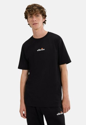 Ellesse, 2ER PACK - T-Shirt print - schwarz