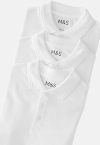 Marks & Spencer 3 PACK  - Polotričko - white