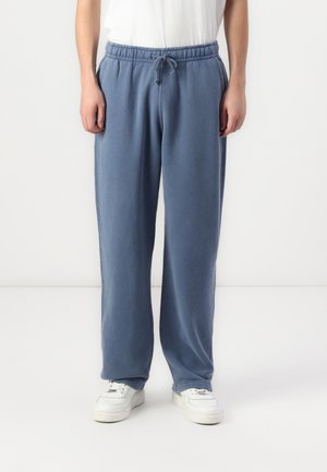 Essential Baggy Open-Hem Sweatpant - Joggebukse - blue wash