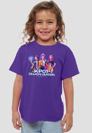NETFLIX, Print T-shirt - purple