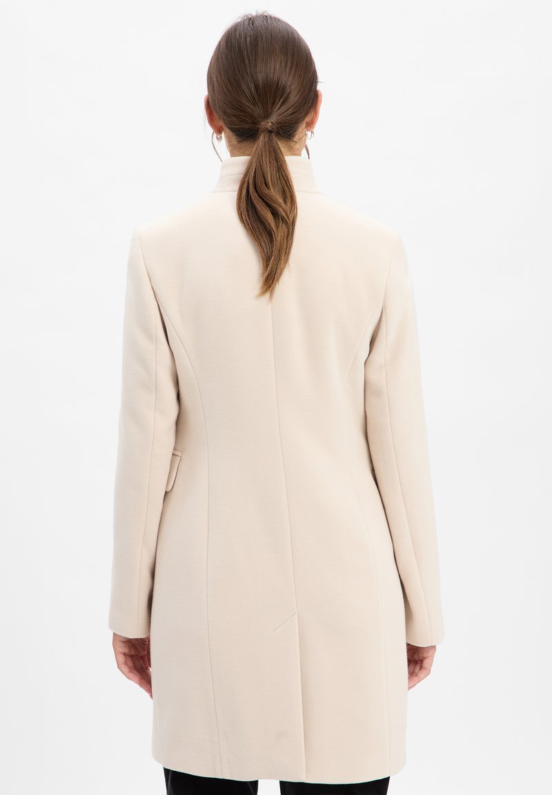 Klassischer Mantel Comma Mantel Creme Comma COMMA MANTEL
