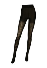 Wolford JACQUARD - Tights - black - Zalando.de