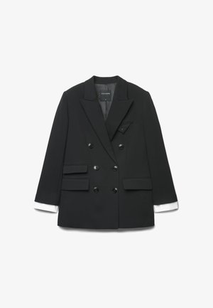 Calliope, GIACCA TINTA UNITA - Short coat - ultrablack