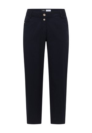 Cecil, MID WAIST BARREL LEG HOSE IM CASUAL FIT - Bukser - urban dark blue