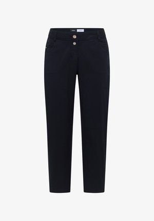 Cecil, MID WAIST BARREL LEG HOSE IM CASUAL FIT - Pantalon classique - urban dark blue