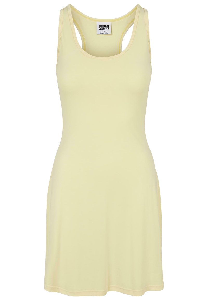Damen Freizeitkleider | Urban Classics RACER Etuikleid softyellow/gelb - BR28686 Damen Freizeitkleider | Urban Classics RACER Etuikleid softyellow/gelb - BR28686