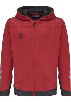 LEAD  - Sweater met rits - true red