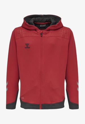 LEAD  - Sweater met rits - true red