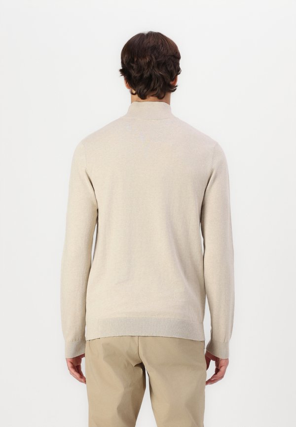 SLHBERG HALF ZIP NOOS - Jumper - oatmeal2