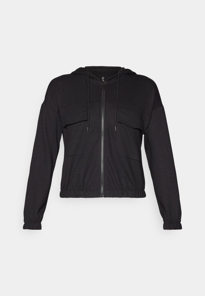 Only Play Sweater met rits zwart Only Play Sweater met rits zwart