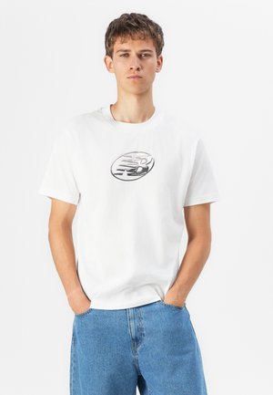 CHROME TEE UNISEX - Print T-shirt - white
