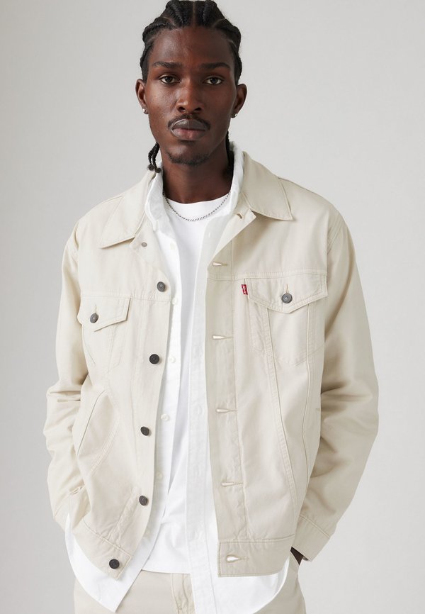 RELAXED FIT TRUCKER JACKET - Denim jacket - silver birch
