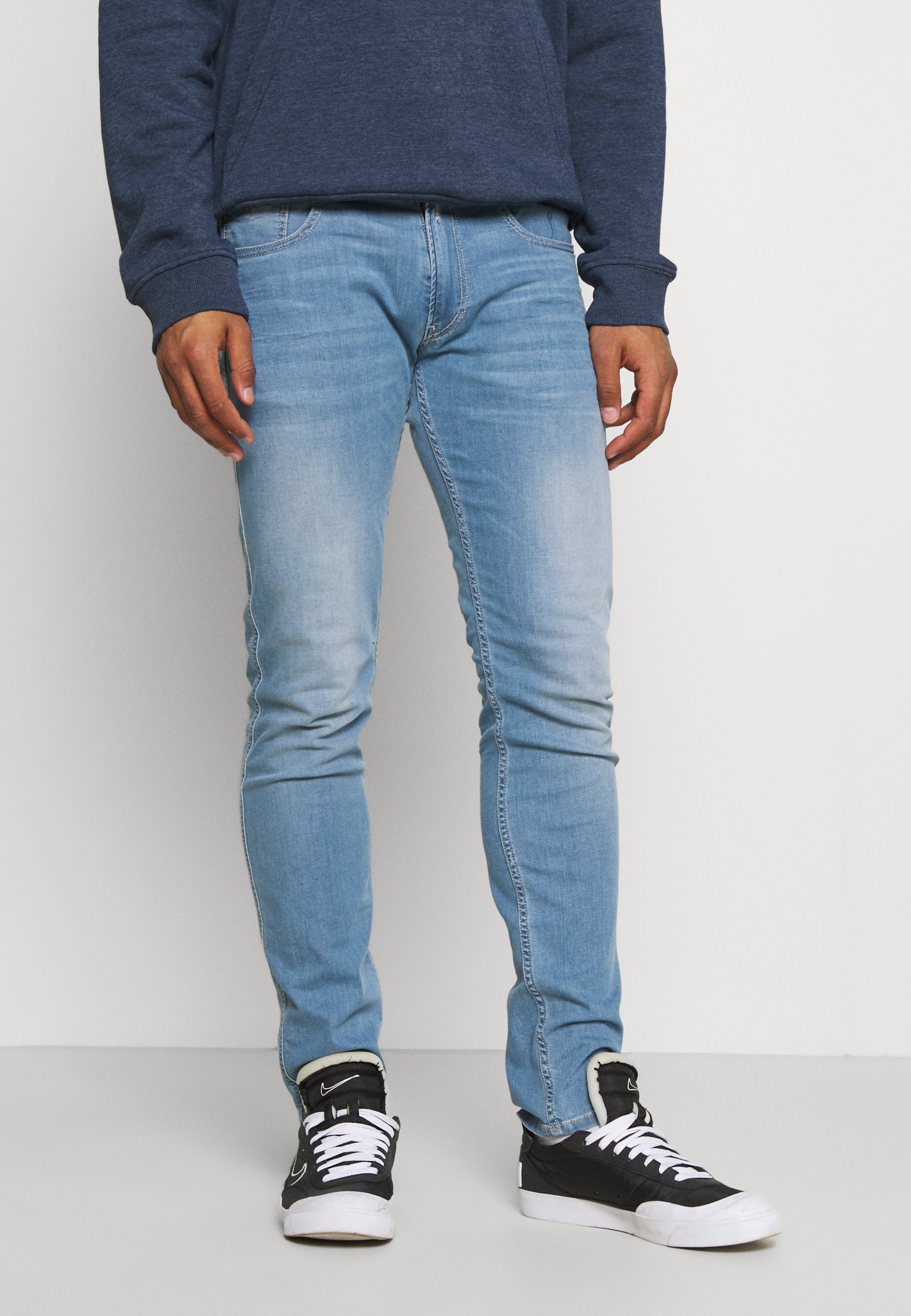 Replay ANBASS XLITE - Slim fit jeans - light blue/Lichtblauw - Zalando.nl