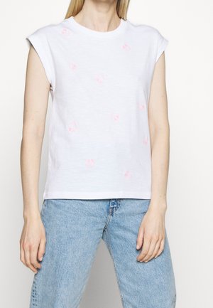 T-Shirt print - white