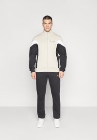 Champion ICONS FULL ZIP SWEATSUIT COLORBLOCK SET - Chándal - beige