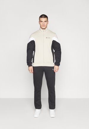 Champion ICONS FULL ZIP SWEATSUIT COLORBLOCK SET - Chándal - beige