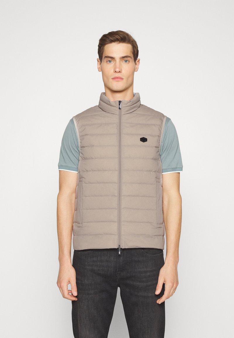 Herren Leichte Jacken | Emporio Armani WAISTCOAT Weste beige - MI55628 Herren Leichte Jacken | Emporio Armani WAISTCOAT Weste beige - MI55628