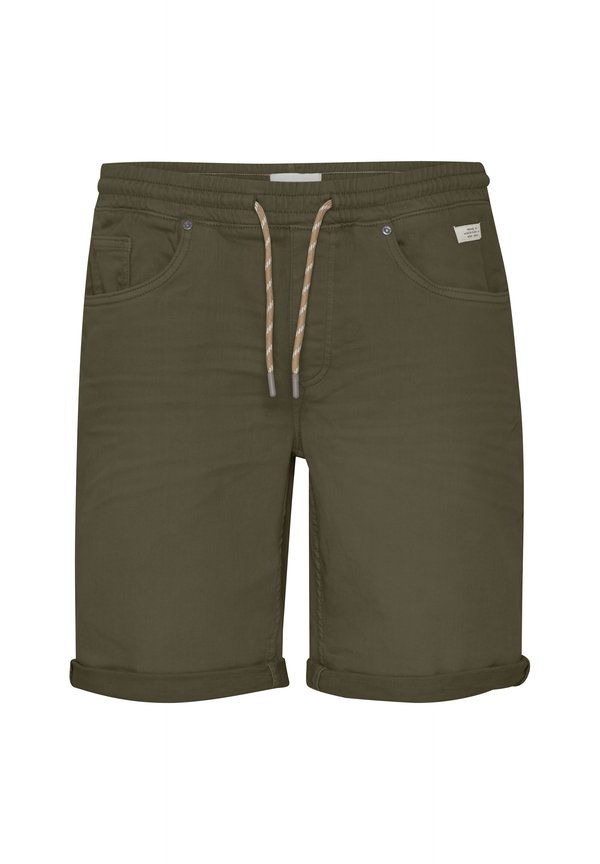 BHJOGG REGULAR FIT - Denim shorts - forest night3