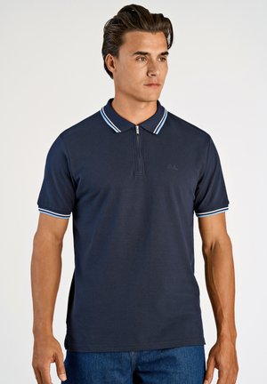 Lindbergh WITH ZIP - Piké - navy