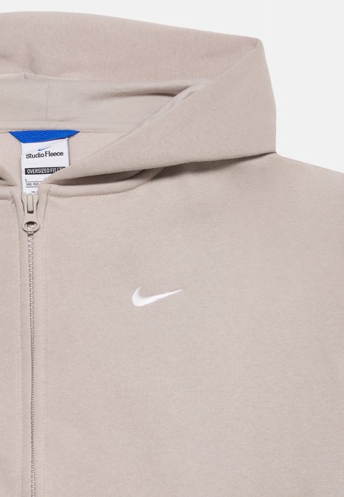 Nike STUDIO - Zip-up sweatshirt - moon particle/white — foto 3