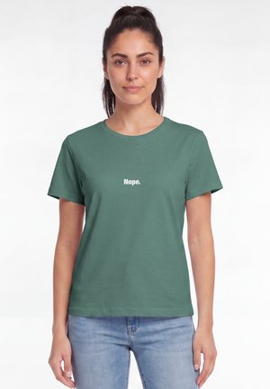 watapparel, NOPE - T-Shirt print - green bay