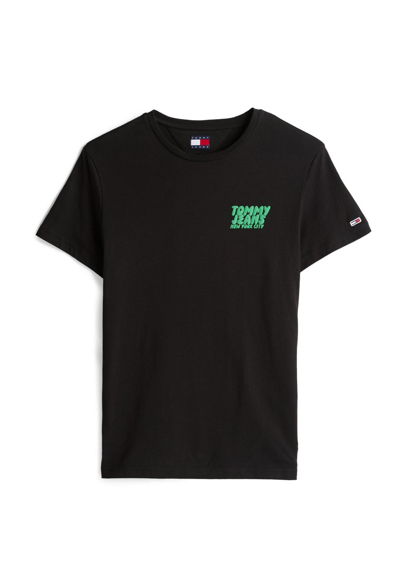 Tommy Jeans T-shirt print zwart