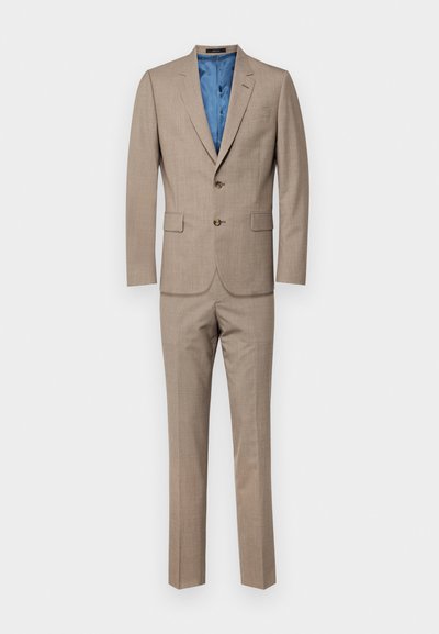Paul Smith TAILORED FIT BUTTON SUIT - Suknjič - brown