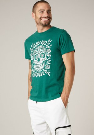 ORIGINAL SKULITO - T-shirt imprimé - leaf