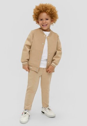 s.Oliver AUS SCUBA - Leggings - Trousers - beige