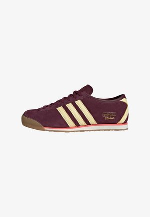 adidas Originals Tenisice - maroon   almost yellow   gold metallic