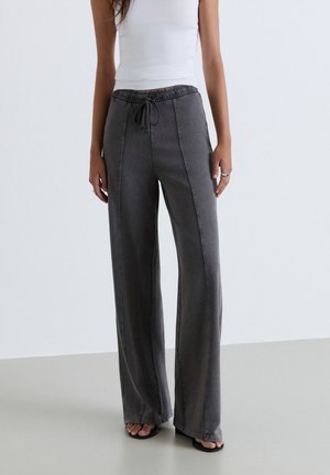 Calliope, PANTALONE GINNICO TINTA UNITA - Pantaloni - grigio scuro
