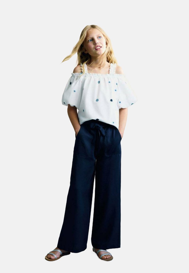 Mango Kids Stoffhose - royal blue