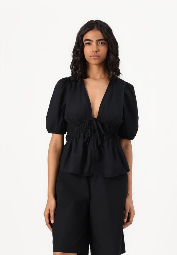 VMJARLOTTE TIE V NECK - Blouse