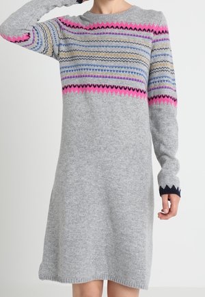 Strickkleid - grey