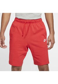 Nike Sportswear CLUB  - Kratke hlače - university red/white