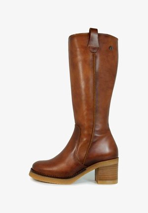 Porronet, BOTAS DE TACÓN MUJER PORRONET 4766 MAR - Botas con plataforma - camel
