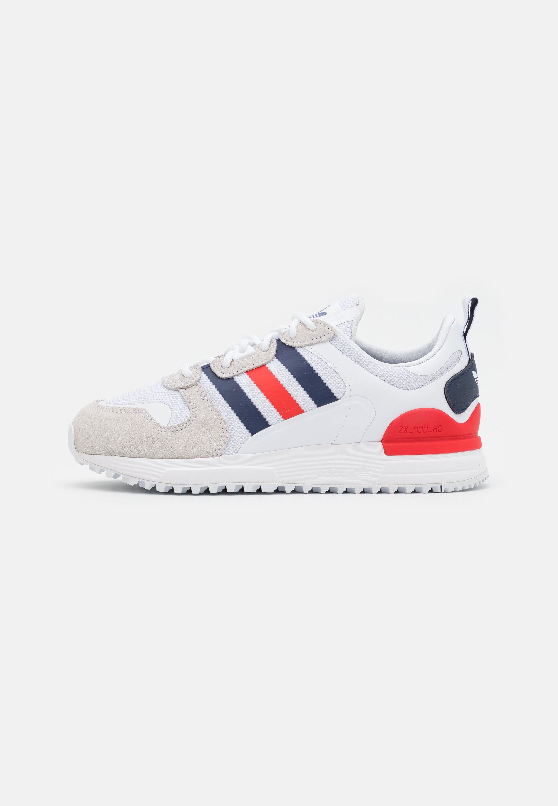 adidas Originals ZX UNISEX - Trainers - footwear white/dark blue/red/white  - Zalando.co.uk