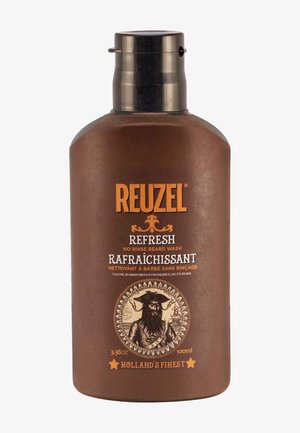 REFRESH NO RINSE BEARD WASH BY REUZEL FOR MEN - 6.76 OZ BEARD WASH - Face cream