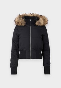 Hollister JACKET CHAIN Winterjacke black/schwarz
