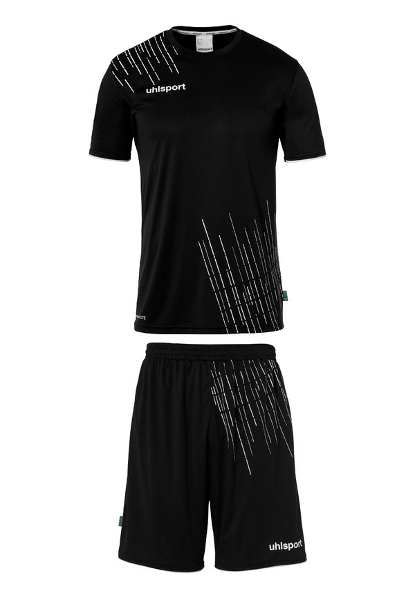SET - Sport T-Shirt - schwarz weiß
