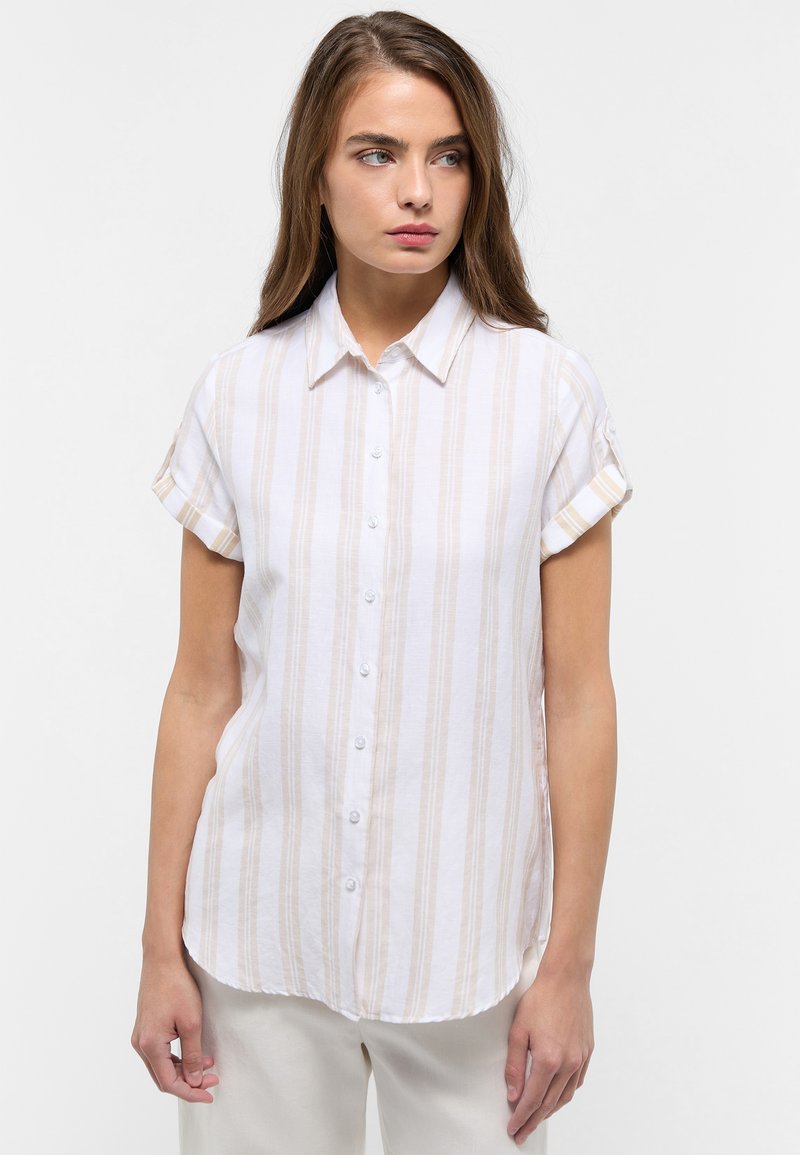 Eterna Button-down blouse - sand