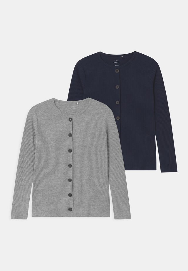 NKFVAJA 2 PACK - T-shirt à manches longues - dark sapphire