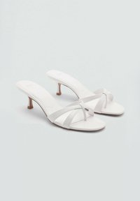 Mango Pantofle - white