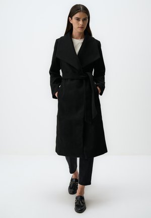 LONG SLEEVE BELTED  - Trench - black