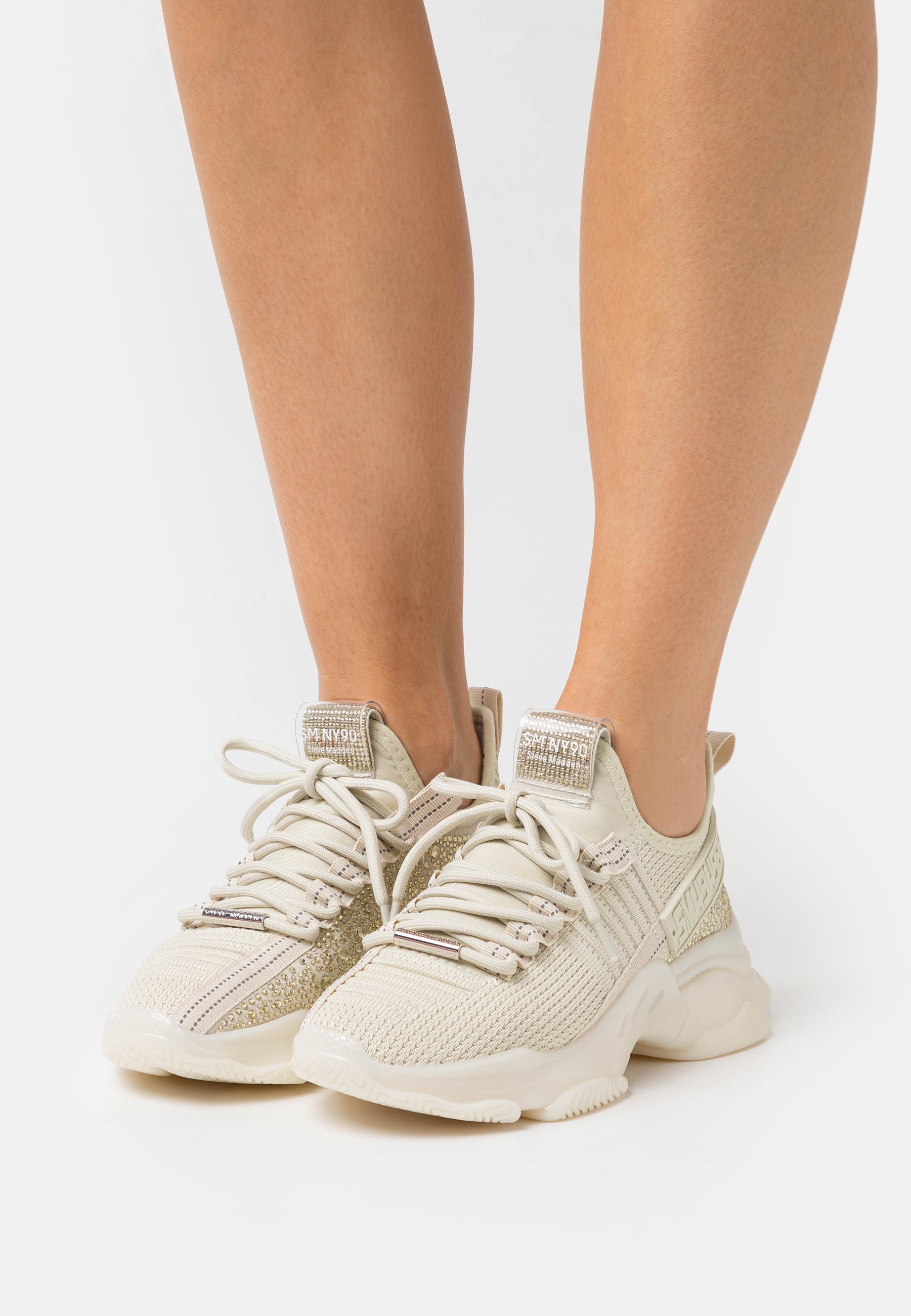 Steve Madden MAXILLA - Sneaker low - bone/offwhite - Zalando.de
