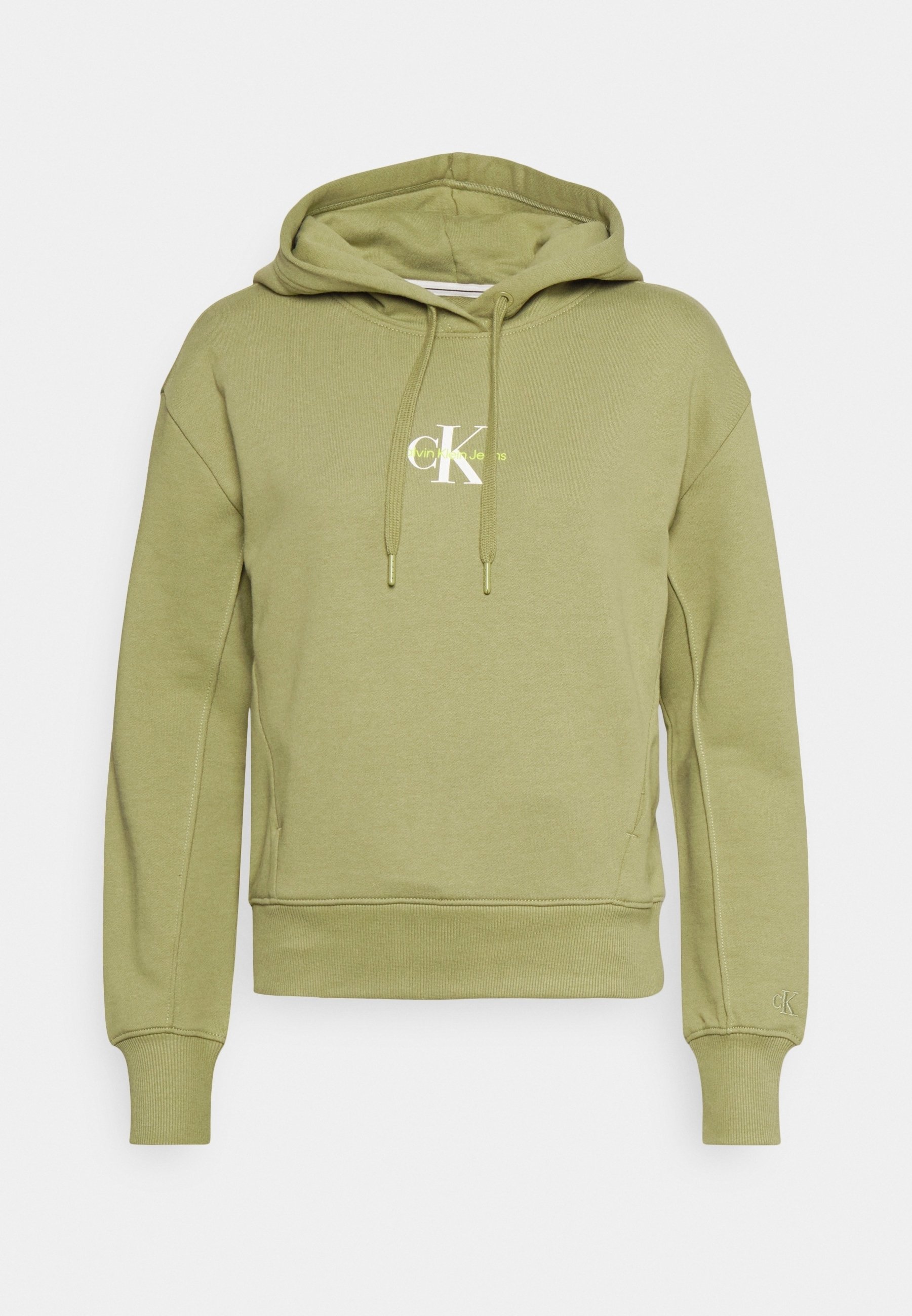 Calvin Klein Jeans Sweat à capuche green/vert (Seconde main